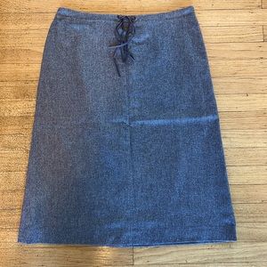 Banana Republic Grey slight Aline skirt